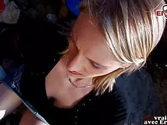 Milf Blonde Anal Outdoor?