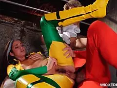 allie haze and jeanie marie sullivan in xmen parody blowjob cowgirl lick hardcore missionary big tits milf cunilingus doggystyle riding