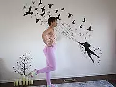 Amateur wife teaches lesson on natural tits and big ass