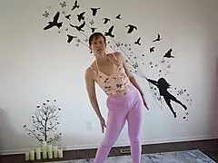 Amateur wife teaches lesson on natural tits and big ass