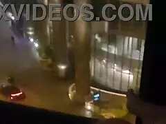i fingered my clit outdoors in front of the hotel window