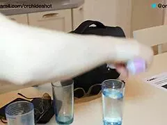 Milf Orchidea Hot indulges in solo play and rides Andrea Diprè.