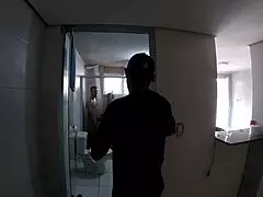 Joy Cardozo in locker room orgy!