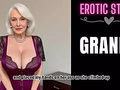 Wow! Lonely Old Granny Seduces Young Guy in Wild Story Part 1