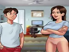 애니 하엔타이 친구 성숙 보지 핥기 장면