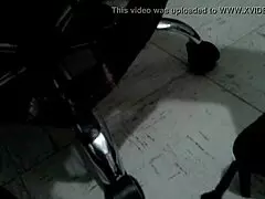 Masturbation session in the office turns wild. Colleagues hear every orgasm next door.