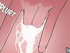 Мой хуй с суперсилами, а? Как хентай-милфа-училка справляется с магическим членом в 19 серии!