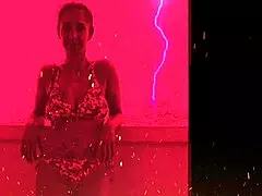 dharla swings ear clips and remembers wild student parties in vienna during her mid-twenties