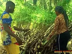 man, that african village firewood seller rides my big fat black cock hard on the road