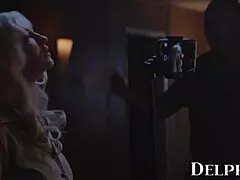 sexy blonde skye blue explodes in makeup sex with husband