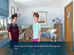 Milf mother gives intense blowjob in sexnote game