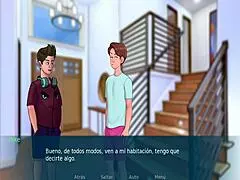 Milf mother gives intense blowjob in sexnote game