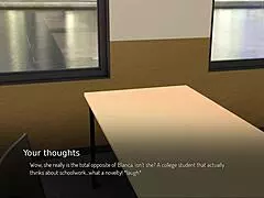 meeting anna at college with her sexy tushy bound tight