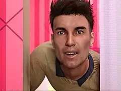 the entrepreneur milf shows off naughty lingerie in game pov