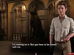 busty milf naomi sucking monster cock in treasure of nadia 131