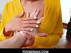 Latin Stepmom With Small Tits Gets POV Banged