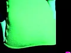 Sasckya Porto strips in snow—her latina body craving more?