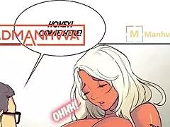 So, Melanie Hicks tried sex for the first time with her stepmom. It got wild with a creampie!