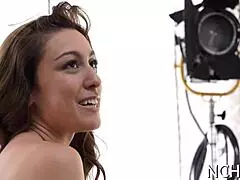 This teen couple gets wild on webcam, with licking, fucking, and a cum finish