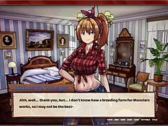 redhead teen slut breeds on ranch farm