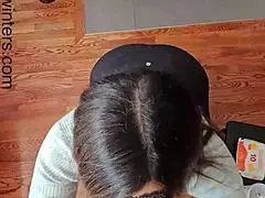 does the mcdonald guy get deepthroat from milf as reward?