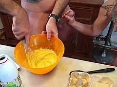 Dirty Milf Blowjob In Cooking Class