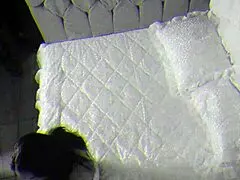 skinny married woman alone as cock fucks her in couples bed