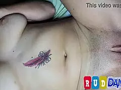 a sexy 18-year-old shared a bed with her uncle and ended up screwing hard.