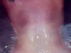 sexy milf rides monster cock in jacuzzi with young boyfriend pov
