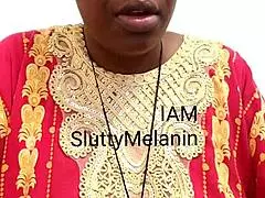 Ebony milf engages in intimate sex