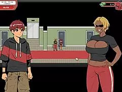 This spooky hentai episode features public masturbation at the gym