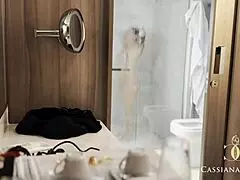 Latina Milf Cassiana Costa Receives Huge Facial Cumshot After Homemade Banging And Licking!