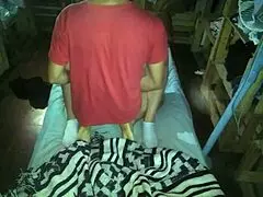 we're fucking in missionary position at night, latina milf style