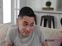 Stepmom's Dirty Guidance Turns a Threesome Into Pure Ecstasy!