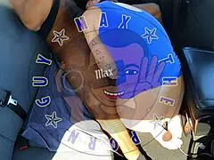 Can Ella Handle This Big Black Cock Sucking And Fucking In The Backseat?