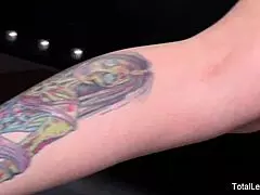 Blonde babe fucks nude milf with oral and ass play 😍