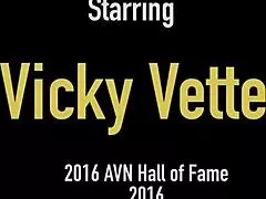 Vicky Vette Says, 'Enjoy My Footjob Until You Cum'