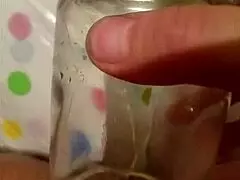 Milf squirts with combo toys and dildo