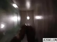 Sexy Jezebelle Bond Baths Herself