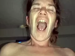 what a wild female orgasm!