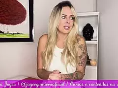 Joyce Gumiero signals liking with intense anal oral massage