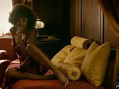 look at black brazilian milf luna corazon hot posing with her big ass