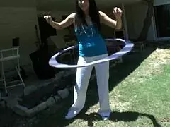 Stirring lesbians nibble on their huge tits before taking out their dildos and ramming each other