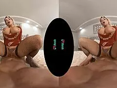 vrhush busty milf anna nicole west banged by roommate