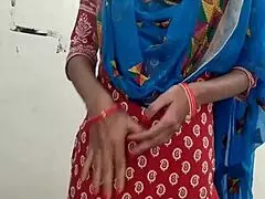 Desi stepmom gives blowjob to young boy with hindi dirty talk
