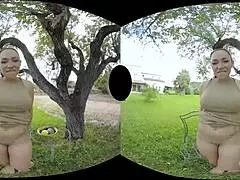 HORNY AND CURVY LATINA SARA MAY OFFERS THE BEST VR ENTERTAINMENT