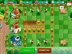 nutaku booty farm hentai game part 05 with big tits flashing 😏