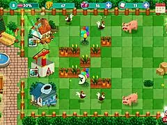 Nutaku Booty Farm: Flashing Big Tits in Hentai Game Part 03?