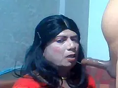 I’m Craving Matured Shemale B’s Intense Deepthroat Action