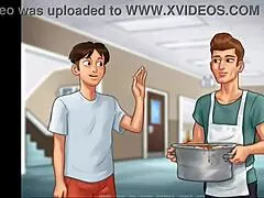 Големите цици на Джудит подскачат интензивно